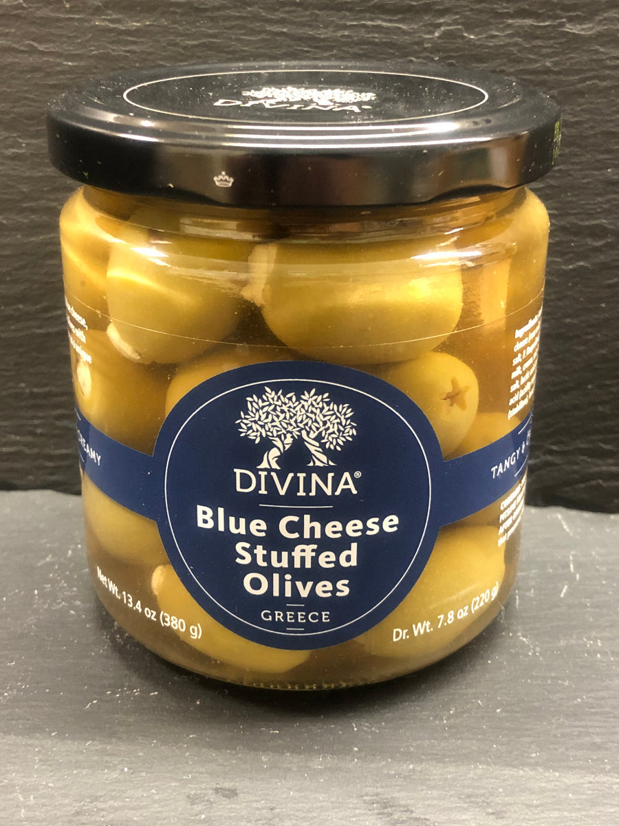 Red Pepper Stuffed Olives  Shop Divina Food Products