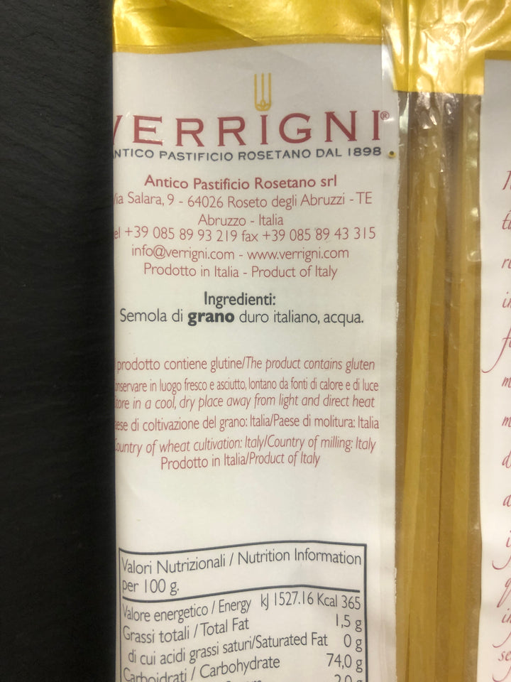 Verrigni Pasta